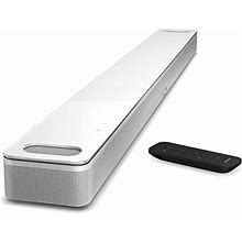 Bose Smart Soundbar 900 Dolby Atmos With Alexa Built-In, Bluetooth Connectivity - White