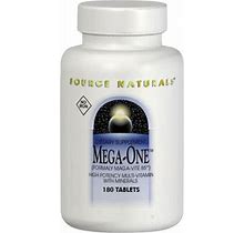 Source Naturals Mega-One Multi-Vitamin No Iron 180 Tablets