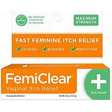 Femiclear Vaginal Itch Relief | All-Natural & Organic Ingredients | External Itch Relief Ointment | Feminine Hygiene Products | Vaginal Health | Feminine Products