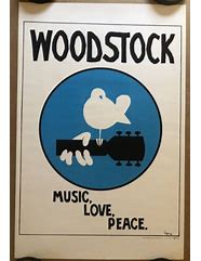 Image result for Woodstock Poster