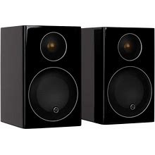Monitor Audio Radius 90 Mini Bookshelf Speakers - Gloss Black - Pair - R90BL