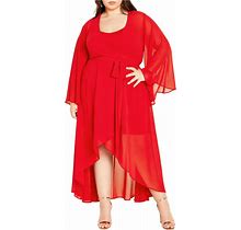 Women's Fleetwood Dress - Red