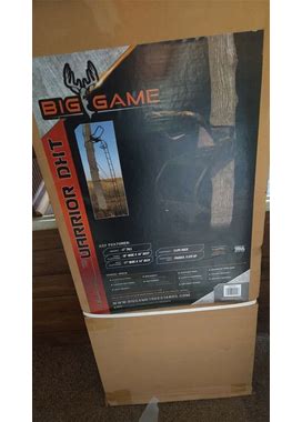 A Big Game Warrior Dxt Tree Stand Brand New