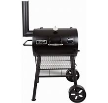 Dyna-Glo Signature Heavy-Duty Compact Barrel Charcoal Grill In Black (DGSS443CB-D) ,
