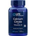 Life Extension Calcium Citrate With Vitamin D - 200 Capsules
