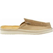 Women's Wicked Good Slipper Scuff Slippers Sand Dune 7 M(B), Suede Leather/Rubber | L.L.Bean