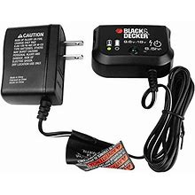 Black And Decker 90592360-01 Battery Charger 9.6V-18V 5101181-01 Replacement