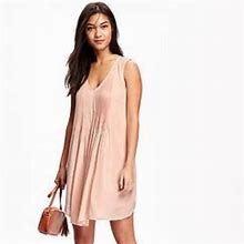 Old Navy Dresses | Old Navy Medium Pleated Blush Dress | Color: Pink | Size: M