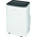 Frigidaire FHPC102AB1 Portable Air Conditioner With Remote Control For Rooms, White (Renewed)