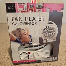 Comfort Zone Fan Heater Caloventor - New Home | Color: White