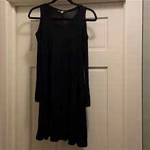 The Vanity Room Dresses | Shoulderless Black Long Sleeve Dress | Color: Black | Size: Xs