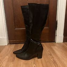 Lifestride Women's Knee High Boots - Black - US 11