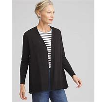 Women's Summer Romance Cardigan Sweater In Black Size XS Chico's, Mother's Day Outfits - Black - Women - Size: XS
