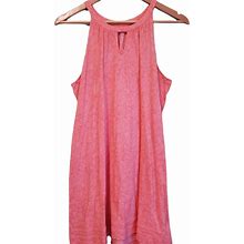 Nautica Dresses | Nautica Pink Patterned Halter Dress | Color: Pink | Size: M