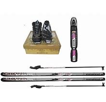 Whitewoods Adult NNN Cross Country Ski Package, 177cm (For Skiers 121-150 Lbs.)