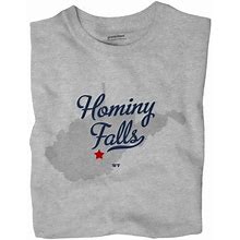 Hominy Falls West Virginia T-Shirt MAP