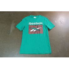 Reebok / Basketball Court / Tee Shirt / Vintage Sports Graphic Shirt / 90S Hip Hop Clothing