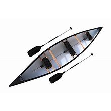 Expedition Canoe For Family Or Fishing 15.8ft | 2 To 4 Person | Comfortable Seats With 2 Paddles | Lightweight Stable & Easy To Maneuver | 950Lb Capa