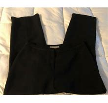 Croft & Barrow Career Or Casual Black Lined Dress Pants Size 18 Very