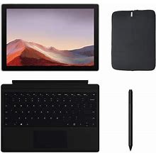 Newest Microsoft Surface Pro 7 12.3 Inch Touchscreen Tablet PC Bundle W/Type Cover, Pen & WOOV Sleeve, Intel 10th Gen Core I5, 8GB RAM, 128GB SSD,
