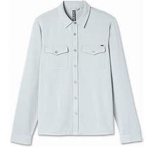 Vuori Boulevard Shirt Jacket | Sky Grey | Medium