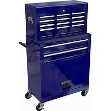 Rolling Tool Storage Cabinet With 4 Wheels,With 8 Drawer