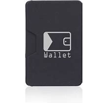 Black Custom Printed Varadero Silicone Phone Wallets (Black - Sample)