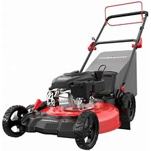 Powersmart Gas Lawn Mower, 170Cc Self-Propelled, 21 Inches Cutting Blade, Quick Fold & Unfold Design