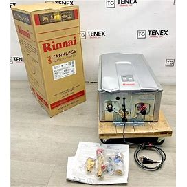 Rinnai rl75in Indoor Tankless Water Heater Natural Gas 180K Btu (S-27