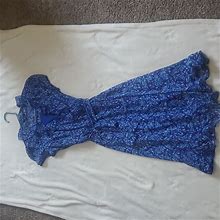 Msk Dresses | Women's Blue Dress | Color: Blue | Size: 12