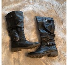 Baretraps Shoes | Black Knee High Boots Size 8.5 | Color: Black | Size: 8.5