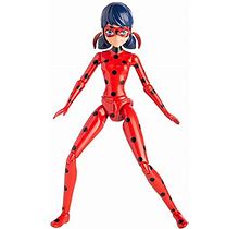 Miraculous 55Inch Ladybug Action Doll, Multi-Colored, 5.5'