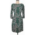 Boden Casual Dress - Sheath: Green Dresses - Women's Size 6