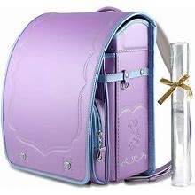 Coulomb Randoseru Backpack School Bag Cube Type Violet From Japan Girl