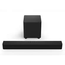 VIZIO V-Series 2.1 Compact Home Theater Sound Bar With DTS Virtual:X, Bluetooth, Wireless Subwoofer, Voice Assistant Compatible, Includes Remote
