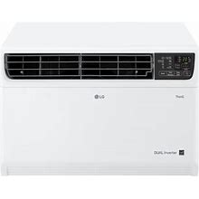 LG 14,000 BTU DUAL Inverter Smart Window Unit Air Conditioner, Cools 800 Sq. Ft., Quiet Operation, Up To 35% More Energy Savings, ENERGY STAR®,