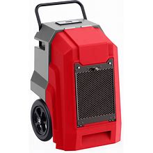 MOUNTO 180Pints Commercial Dehumidifier With Pump And Drain Hose, LGR Portable Dehumidifier With Wheels For Home, Basements, Garages, And Job Sites.