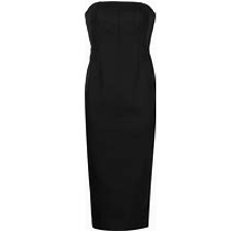 Rachel Gilbert - Minah Strapless Midi Dress - Women - Polyester/Elastane - 4 - Black