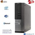 Pre-Owned Dell Desktop Computer SFF PC Core i5 CPU 16Gb Ram, 120Gb Ssd, 1TB Hdd, Keyboard & Mouse, Wifi, Bluetooth, Win10 Pro (Refurbished)