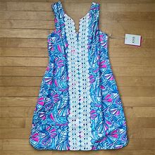 Lilly Pulitzer For Target Dresses | Lilly Pulitzer For Target Shift Dress | Color: Blue/Pink | Size: 8