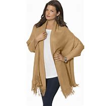 Women's Pashmina Shawl By Accessories For All In Soft Camel