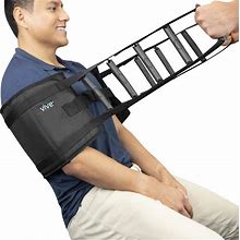 Vive Transfer Sling - Padded Assist Gait Belt - Heavy Duty Patient Lift With Straps - Mobility Standing And Lifting Aid For Disabled, Elderly,