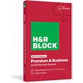 H&R Block Premium & Business 2023 Tax Software, For PC, Product Key/Download