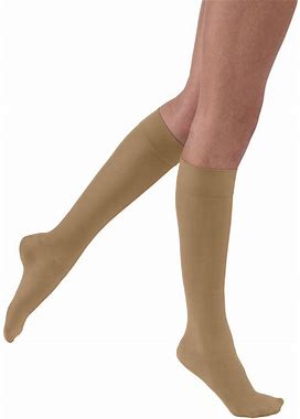 JOBST Ultrasheer Women's Knee High 8-15 Mmhg, Medium / Silky Beige