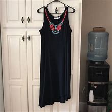 Kim Rogers Dresses | Black Sequin Tank Dress | Color: Black | Size: Xlp