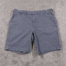 Duluth Flex Fire Hose Shorts Adult 44 Gray 10 in Inseam Men's