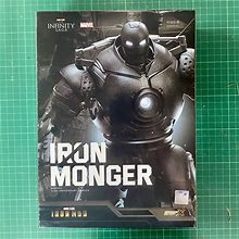 ZD TOYS Marvel Iron Man Iron Monger 1/10 Scale 9" 23cm Action Figure With LED