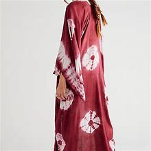 Free People Tops | Free People Spellbound Tie Dye Kimono | Color: Pink/Red | Size: One Size Fits All