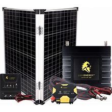 LION ENERGY BEGINNER DIY SOLAR POWER KIT Without A Battery