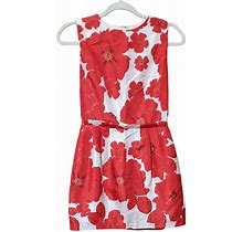 Eliza J NY Cocktail Floral Tropical Party Knee Length Shift Dress 8P